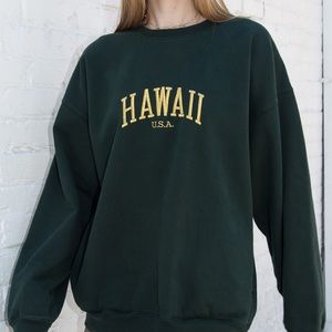 brandy melville hawaii sweatshirt